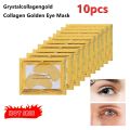 10pcs Crystal Collagen Gold Powder Eye Mask Anti-Aging Dark Circles Acne Beauty Patches For Eye Skin Care Korean Cosmetics. 