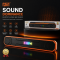HM-858 Bluetooth Soundbar Speaker | Sound Dominance Hi-Fi Bass Stereo LED Display Wireless Home Theater Speaker Bluetooth 5.3. 