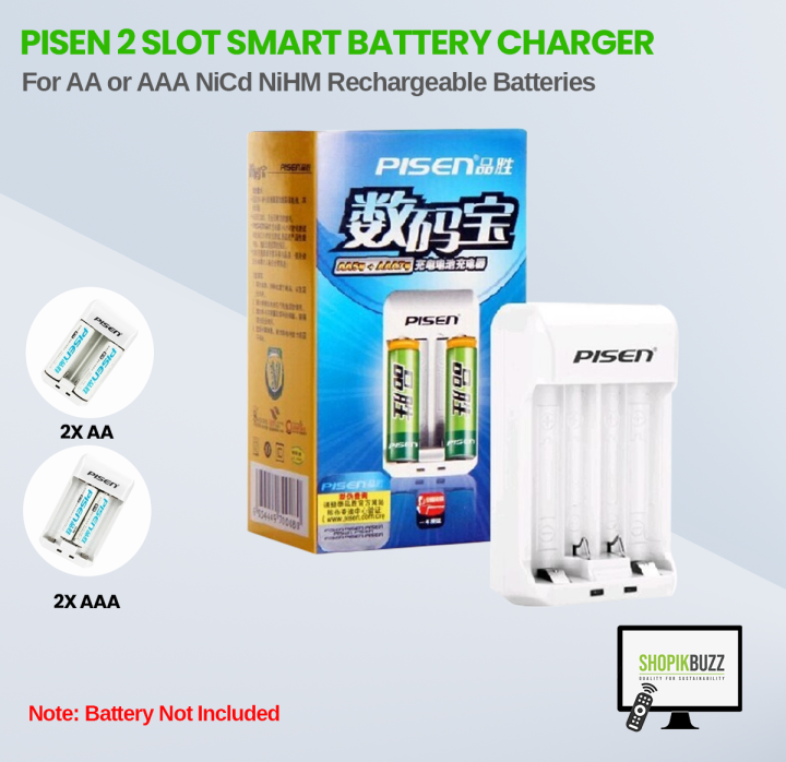 Charger AA AAA Unity For Rechargeable Battery Cell| Ecartmax