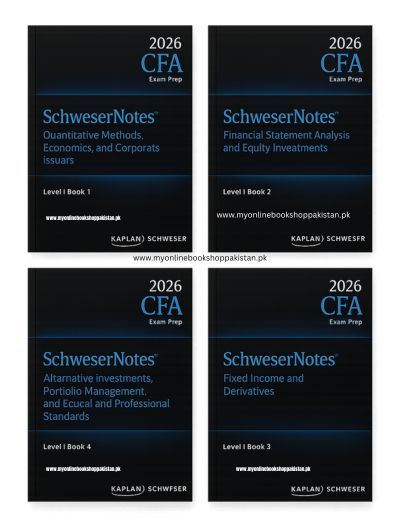 Kaplan Schweser CFA Level 1 Notes 2026 Oub | Daraz.pk