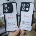 Suitable for VIVO Y36 4G anti-drop phone case Four corners anti-drop blade acrylic 2-in-1 fine hole protective case. 