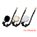Menu Home Button Key With Flex Cable Touch ID Fingerprint Sensor For iPhone 5S 6 6P 6S 7 7P 8 Plus Homebutton Repair Replacement. 