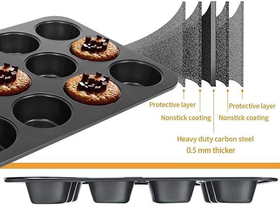 Cupcake%20Baking%20Tray%20Non%20Stick%20Cake%20Baking%20Pan%20Round%20Shape%20Tool%20Cake%20Mold%20Non%20Stick%20Non-stick%20Cake%20Mold%20Steel%20Springform%20Pan%20Set%20Removable%20Bottom%20Cake%20Decorating%20Bakeware%20Tools%20%DA%A9%DA%86%D9%86%20%DA%A9%DB%8C%DA%A9%20%D8%A8%DB%8C%DA%A9%D9%86%DA%AF%20%D9%BE%DB%8C%D9%86%20%DA%AF%D9%88%D9%84%20-%20Image%203