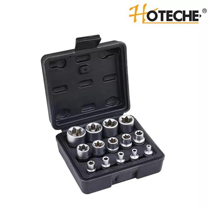 ABT Hoteche 203301 14 Pcs E-Type Socket Wrench Set I22