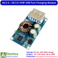 6-32V to 5V QC2.0 / QC3.0 24W USB Fast Quick Charger Module, DC-DC Step-Down Converter for Apple, Huawei FCP, Samsung AFC & DIY Electronics by Electrica. 