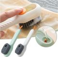 Shoe Cleaning Brush with Soap Dispenser, Shoe Laundry Brush Scrub Brushes for Cleaning, Soft Bristle Cleaning Brushes for Clothes and Shoes,Household Use Bathroom Kitchen(1 PC Multi). 