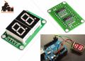74HC595 Tube 7 Segment Digital Display Arduino Static Drive 2 Digit Seven Segment Tube LED Display screen. 