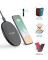 Fast Wireless Charger, NANAMI 7.5W Charging Pad Compatible Phone 13/13 mini/12/SE 2/11/11 Pro/XS Max/XR/X/8 Plus, 10W Qi Charger for Samsung Galaxy S21/S20/S10/S9/S8/S7 Note 10+/9/8 & 5W AirPods 2. 