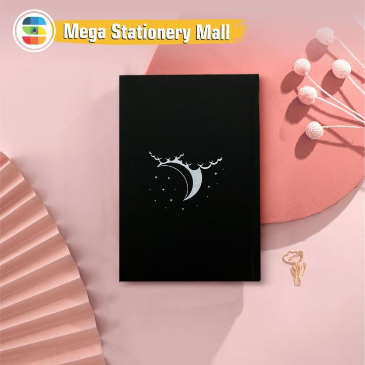 Midnight Edition Black Paper Bullet Journal Notebook