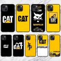Excavator Babaite Caterpillar Phone Case For iPhone 11 12 Mini 13 14 Pro XS Max X 8 7 6s Plus 5 SE XR Shell. 