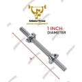 Pair Of DUMBBELL BARBELLS  - Silver. 