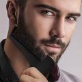 Beard Shaping Tool & Facial Hair Styling Template Guide & Beard Shaper comb tool. 