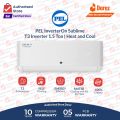 PEL Inverter AC | Model PINV-18K InverterOn  Sublime| 1.5 Ton |  T3 Compressor | Heat & Cool | 4D Air Flow | High Energy Savings | 10 Years Compressor & 5 Years PCB Kit Warranty  With Free Installation. 