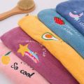 Magic Microfiber Shower Cap Embroidery Towel Bath Hats Dry Hair Cap Quick Drying Soft for Lady Turban Head. 