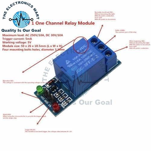 5v%20Dc%201%20Channel%20Relay%20Module%20For%20Arduino%20In%20Pakistan%20-%20Image%204