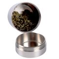 Airtight Smell Proof Aluminum Stash Jar Cute Herb Storage Container Aluminum Stash Box Pill Box. 