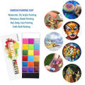 Body Paint Bright Color Halloween Cosplay Party Face Body Makeup Palette. 