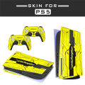 Suitable for Sony PS5 sticker optical drive ps4 game console full body sticker handle anti-slip sticker PS5 film. 