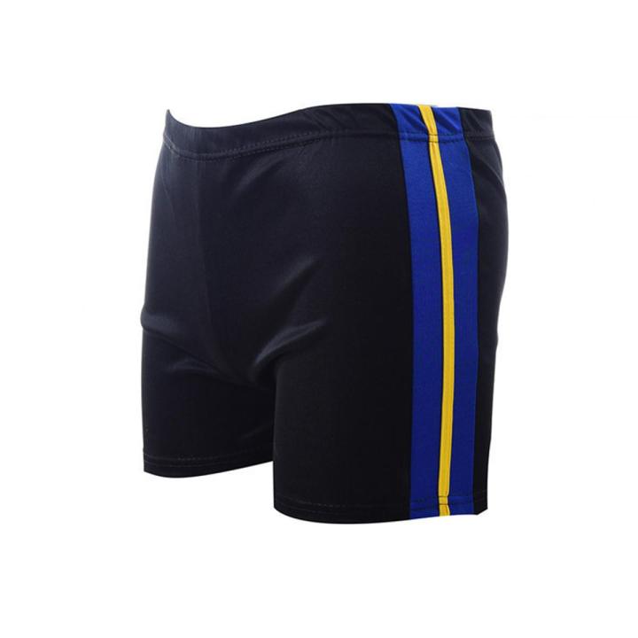 Men's Swimming Trunks Boxers Lace-up Waist with Drawstring Swimming Soft Men's Comfortable Solid Color Hot Spring Swimming Trunks