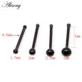 Alisouy 1PC Nose Studs Bar 316L Stainless Steel Ball Nose Piercing Pin Earrings Women Nose Rings Fashion Body Jewelry. 