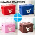 Panda Design Folding Storage Bins Quilt Basket Kid Toys Organizer Storage Boxes Cabinet Wardrobe Storage Bags 1 Piece. 