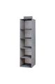 Closet Organizer Hanging Storage Bag Wardrobe Cloth Organizer 5 Layers. 