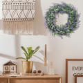 Lavender Door Wreath Decor Extra Large Topiary Wreaths Meadow Flower Artificial. 