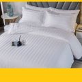 Wholesale Cloth Product Four-Piece Set Bed Sheet Dormitory Pure White Student Three-Piece Set White Bed Sheet Hotel Hotel Thickened. 