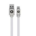 Cable Charging Micro Jelly USB  - 100 CM (CE-411) - White. 