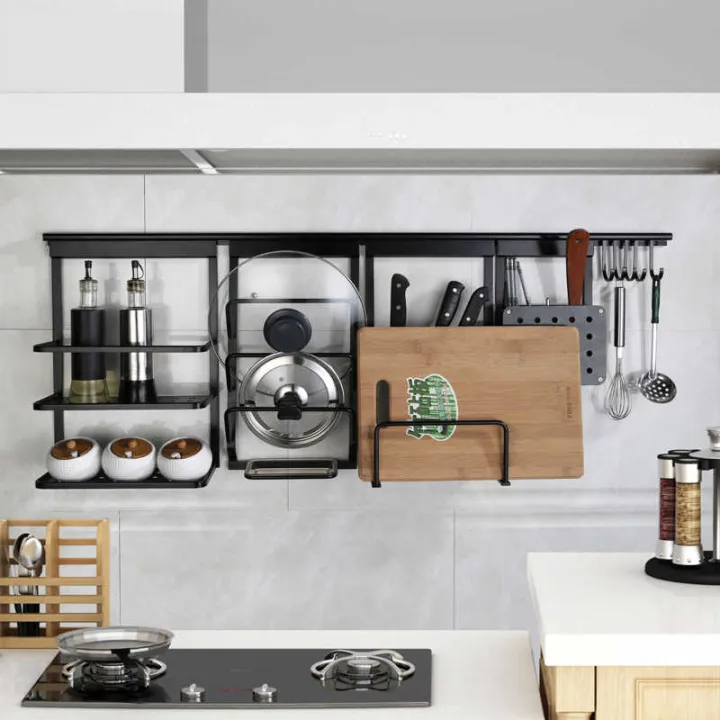 Wall%20Mounted%20Plates%20Dish%20Cutlery%20Glass%20Pot%20Lid%20Rack,%20Hanging%20Spice%20Rack%20Set,%20Rail%20Rack%20with%2010%20Removable%20S%20Hooks%20for%20cookware,%20Storage%20Organizer%20for%20Kitchen%20-%20Image%204