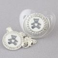 24 Patterns of Transparent Baby Pacifiers High-grade Flash Personalized Diamond Pacifier with Chain. 
