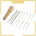 [FRENECI] 1 Set Sewing Shoe Repair Sewing Tool Needle Awl Leather Craft Boots Kit Tool. 