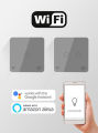 Danecore AC Smart Switch Button , Modern design WIFI switches, AC Smart Electrical Switch for home automation. Wifi switch for Alexa google Home. 