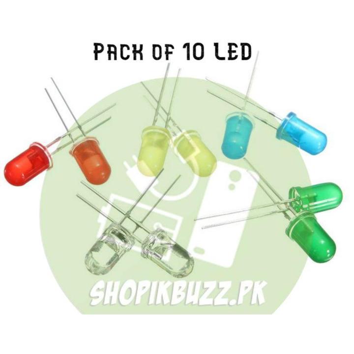 Round LED Diode Light Bulb Super Bright Emitting Diodes Lamp Green ...