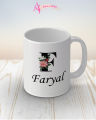 Faryal name mug. 