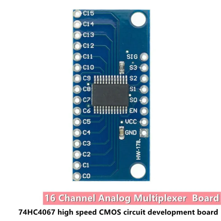 CD74HC4067 16-Channel Analog Digital Multiplexer Breakout Board Module ...