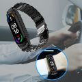 Watchband For Xiaomi Mi Band 6 / 5 Stainless Steel Watch Band. 