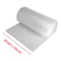 Bubble Wrap 1 Meter Width - Bubble Wrapping Sheet - Bubble Wrap Roll - Packing Material -Bubble Sheet. 
