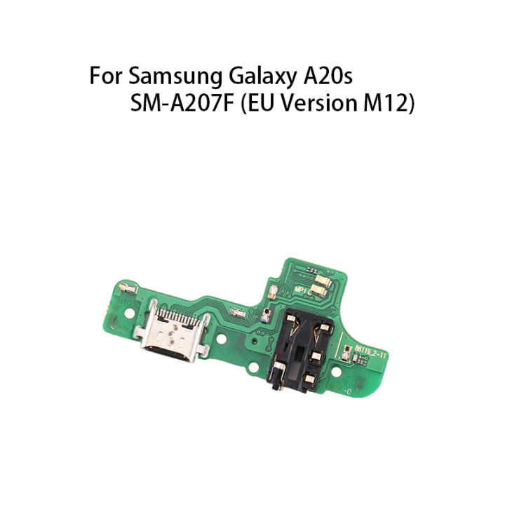 For Samsung Galaxy A20s / SM-A207F (EU Version M12) USB Charge Port Jack Dock Connector Charging Board Flex Cable