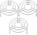 Stainless Steel Pan Stand - Heat Resistant Round Shape (20 cm). 