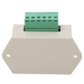 Digital To Analog Voltage Adapter, PWM Signal Converter Module M3 Screws ABS with Shell for PLC Single Chip Microcomputer. 