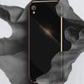 Biruiqu for OPPO A37 Back Cover Luxury 6D Plating Frame Shiny Bling Phone Pounch Soft Silicone Square Phone Case. 