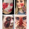 40g Halloween Wounds Scars Wax Bruises Body Face Painting Cosplay Vampire Film Makeup Special Effects Body Face Paint Tools. 