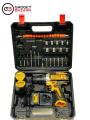 Imported 100% Copper Charging Electric Impact Drill Machine 12 Volt Power Tool Wireless Cordless Rechargeable Drill Machine Double Battery Variable Speed And 14 Torque Control Screw Driver Tightener Toolkit Box - High Quality. 