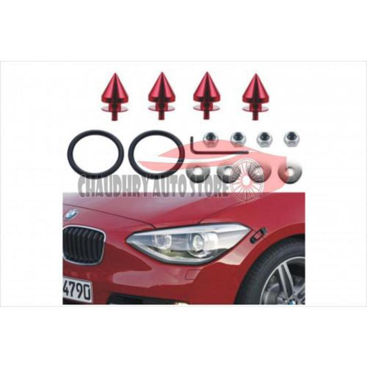 JDM Bumper Quick Release Spike Red