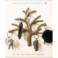 Key Holder / Stylish Metallic Wall Mounted Key Holder/ New Decorative Tree-Shaped Antique Design Wall Mounted Key Holder. 
