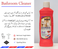 Bathroom cleaner toilet floor basin and tiles cleaner removes tough stains. 