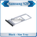 Samsung Galaxy S20 SIM Tray Sim Jacket Sim Slot Sim Door For Samsung Galaxy S20 - Black. 