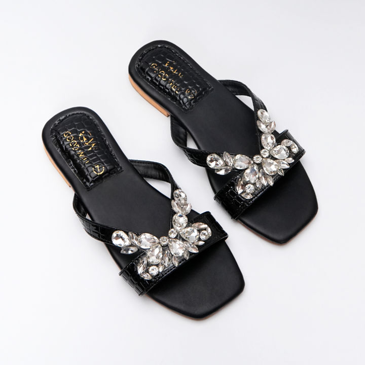 Stylish%20Trendy%20Unique%20Slides%20Having%20Crystal%20Stone%20Strips%20on%20the%20top%20For%20women%20-%20Image%205