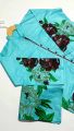 "Hooriya's Premium Rose Print Linen Cotton Dress – Trendy 2-Piece Kurti & Flapper Set for Girls & Women | High-Quality Stitched Fancy Collection By Hooriya's". 